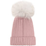 Huttelihut Woodrose Mössa Stickad Alpaca Pompom
