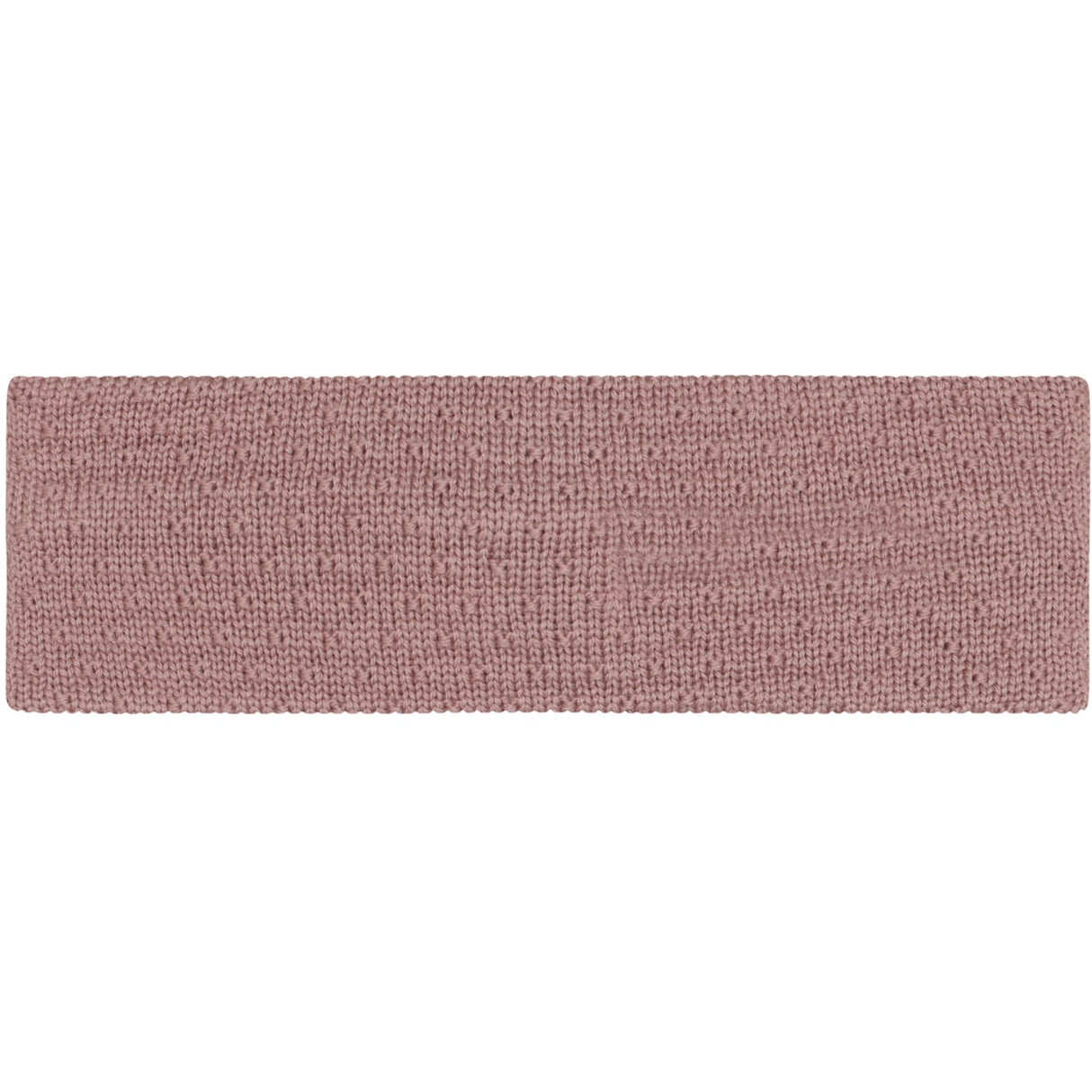 Huttelihut Woodrose Pannband Ull Stickad