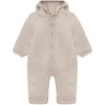 Huttelihut Camel Melange Sittvagnar Dräkt Ears Ull Fleece
