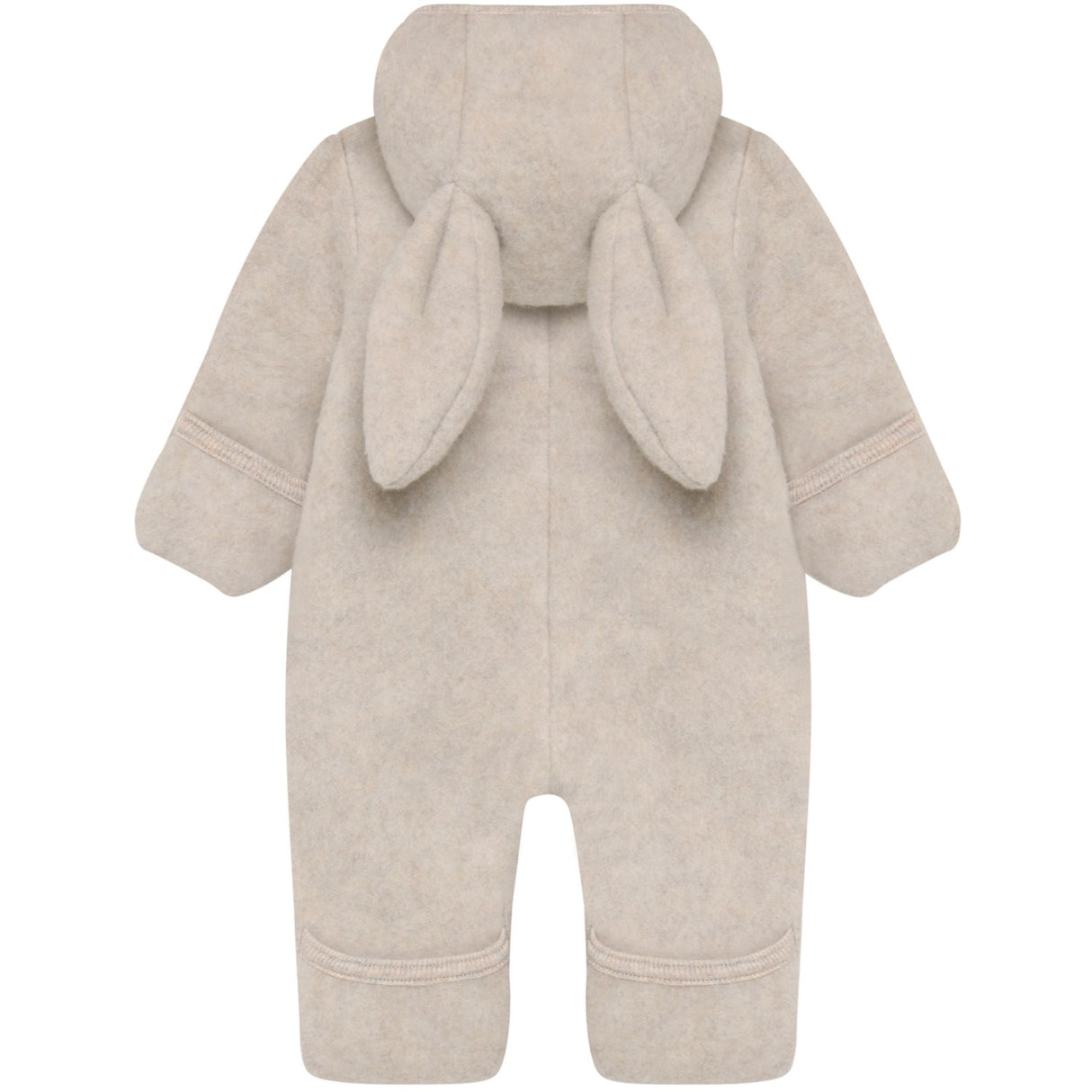 Huttelihut Camel Melange Sittvagnar Dräkt Ears Ull Fleece