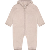 Huttelihut Camel Melange Sittvagnar Dräkt Ears Bomull Fleece
