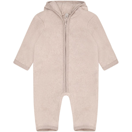 Huttelihut Camel Melange Sittvagnar Dräkt Ears Bomull Fleece