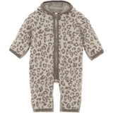 Huttelihut Camel Melange Sittvagnar Dräkt Ears Ull Fleece Jac