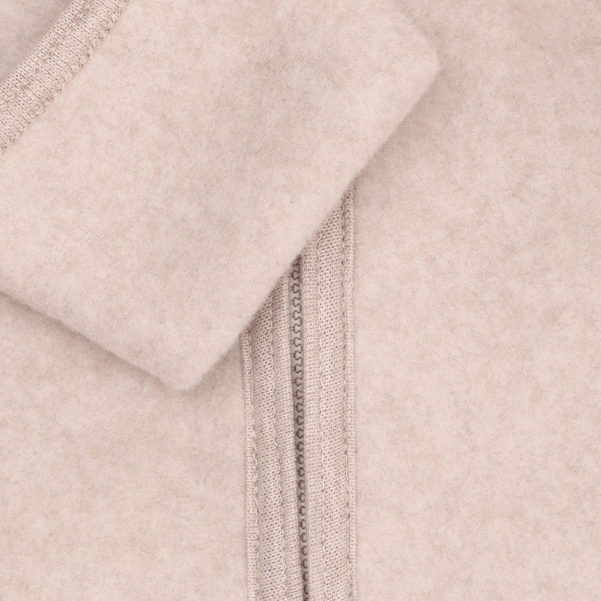 Huttelihut Camel Melange Sittvagnar Dräkt Ears Bomull Fleece