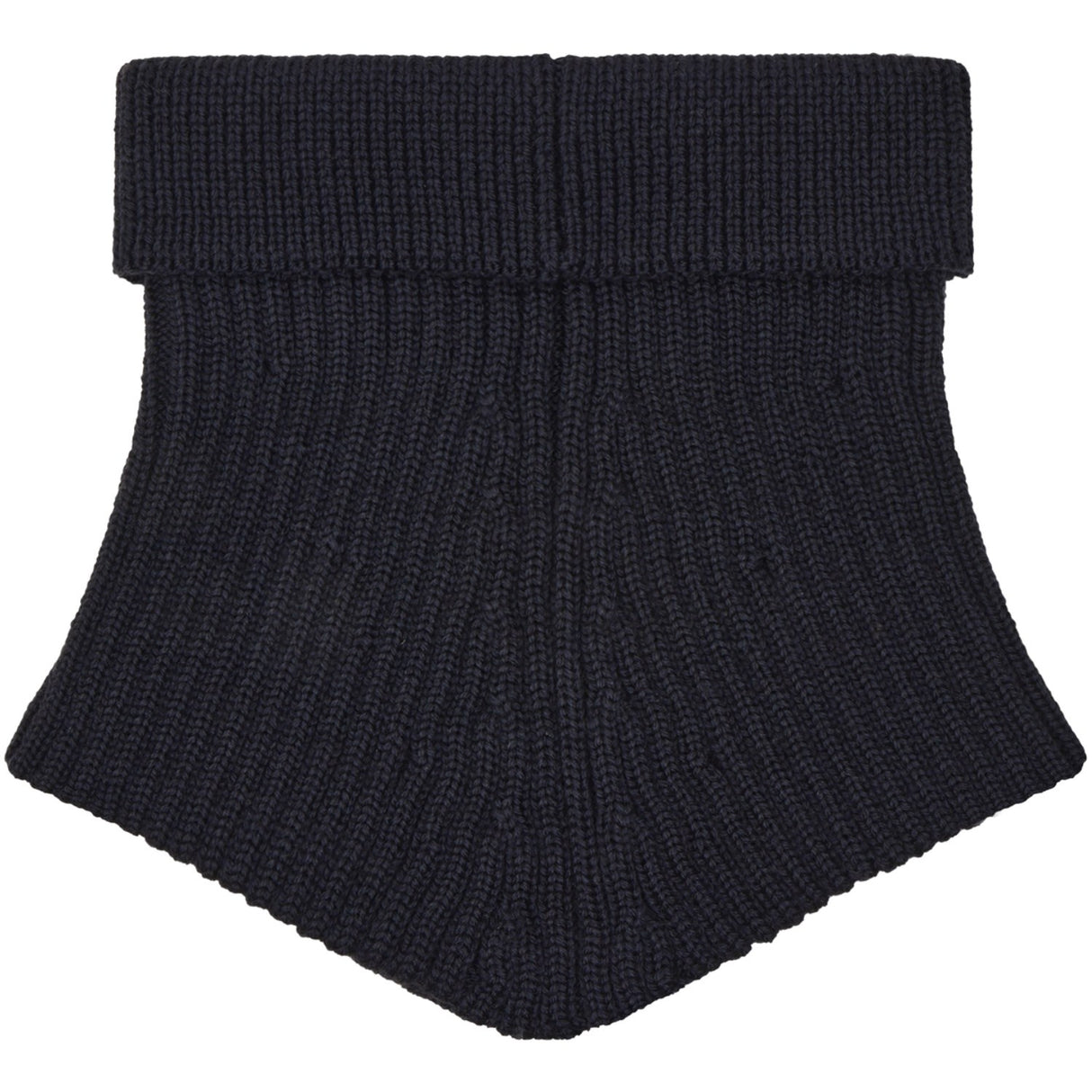 Huttelihut Dark Navy Neck Warmer Ull Stickad