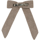 Huttelihut Savannah Melange Hairclip Rosett Ull Stickad