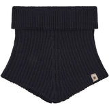 Huttelihut Dark Navy Neck Warmer Ull Stickad
