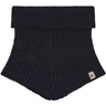 Huttelihut Dark Navy Neck Warmer Ull Stickad