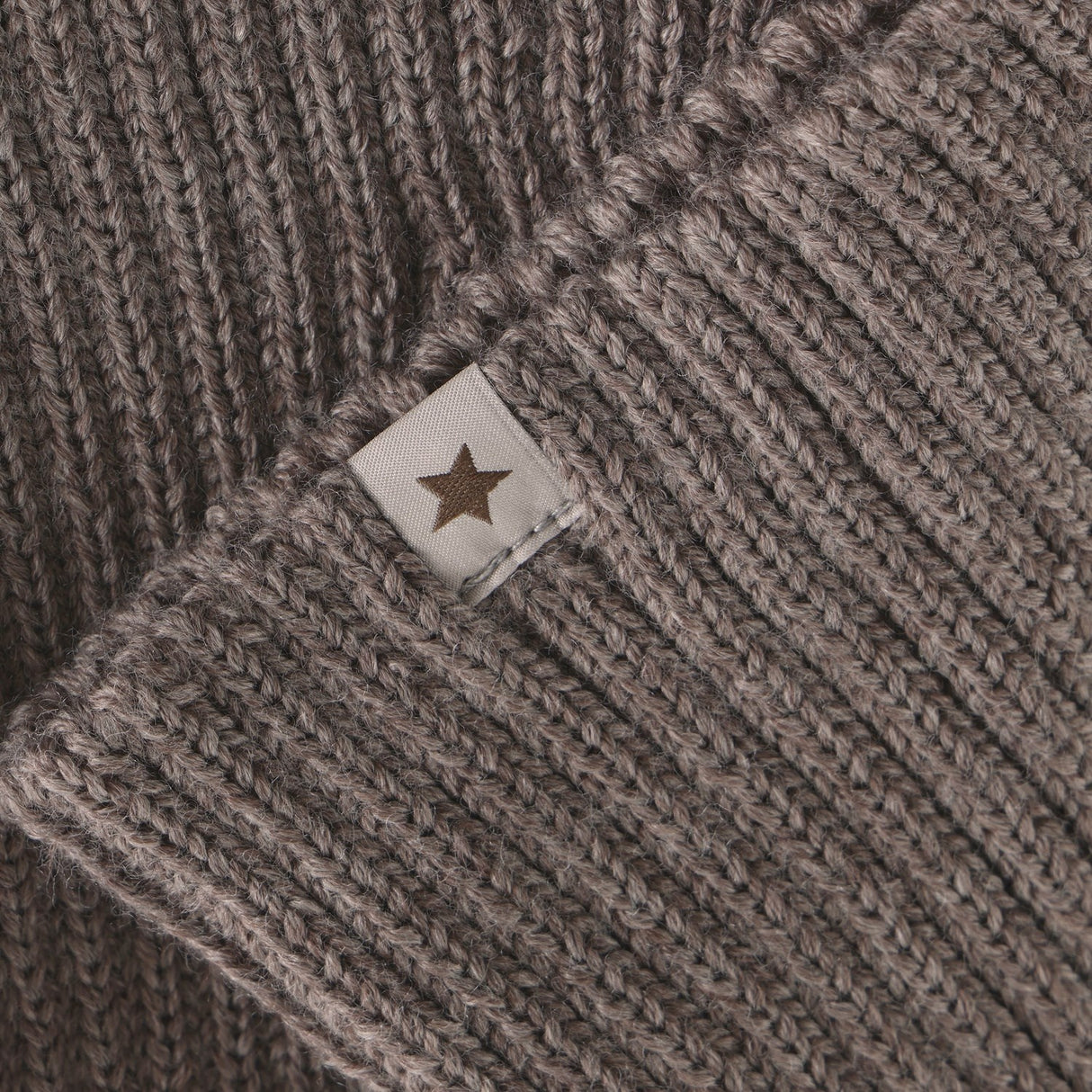 Huttelihut Cinder Melange Neck Warmer Ull Stickad
