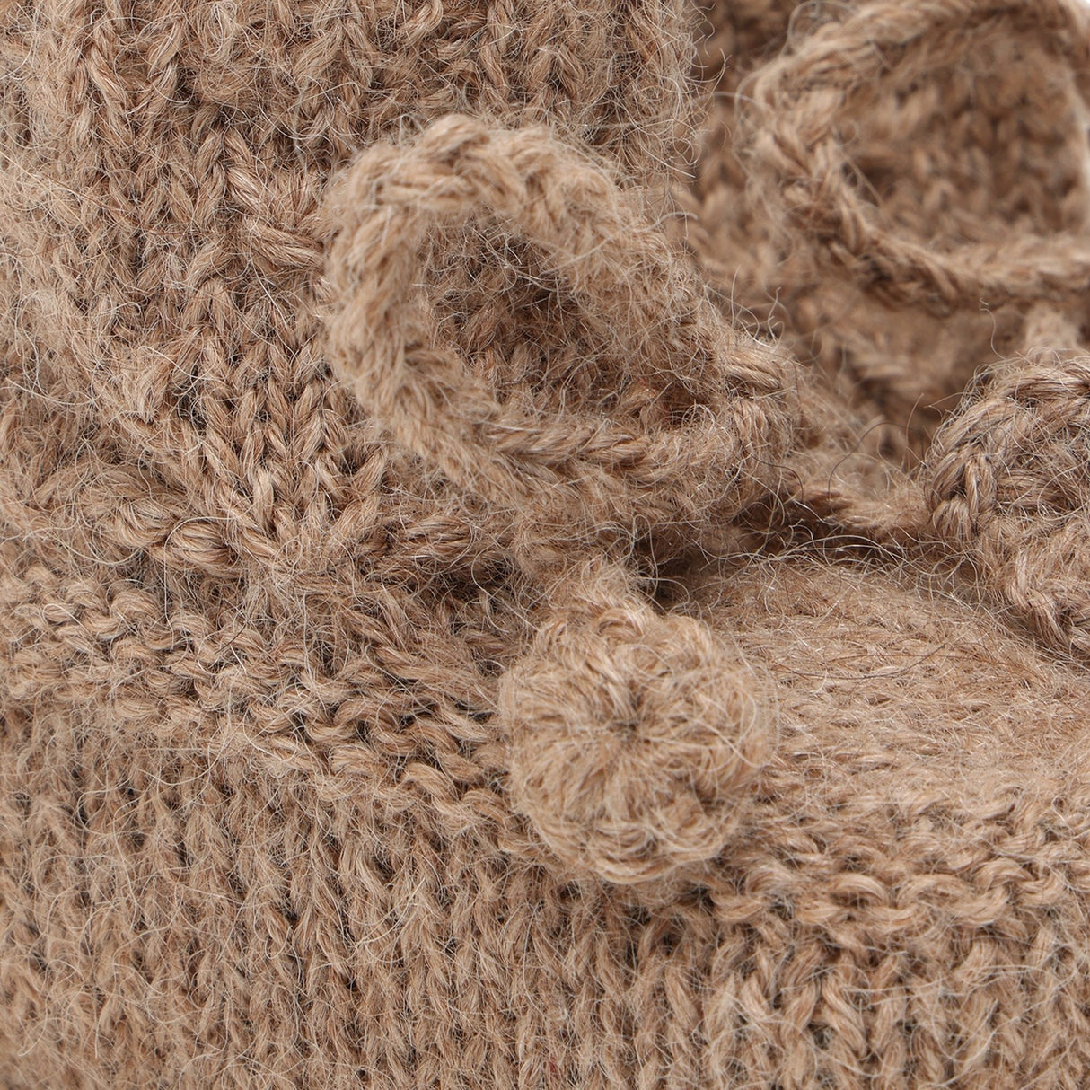 Huttelihut Atmosphere Footies Alpaca Ull Stickad