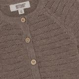 Huttelihut Cinder Melange Cardigan Stickad M/ Ull