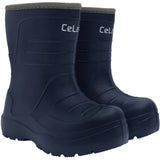 CeLaVi Navy Termisk Gummistövlar - Embossed