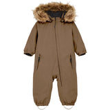 Color Kids Fossil Baby Coverall M/ Fake Päls