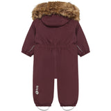 Color Kids Catawba Grape Baby Coverall M/ Fake Päls
