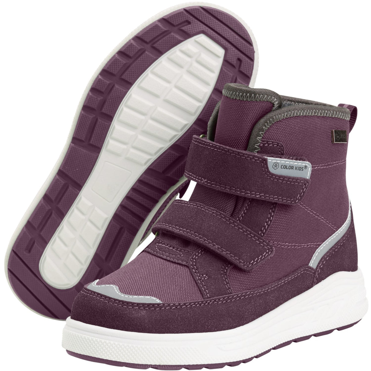 Color Kids Catawba Grape Stövlar M/ Kardborreband