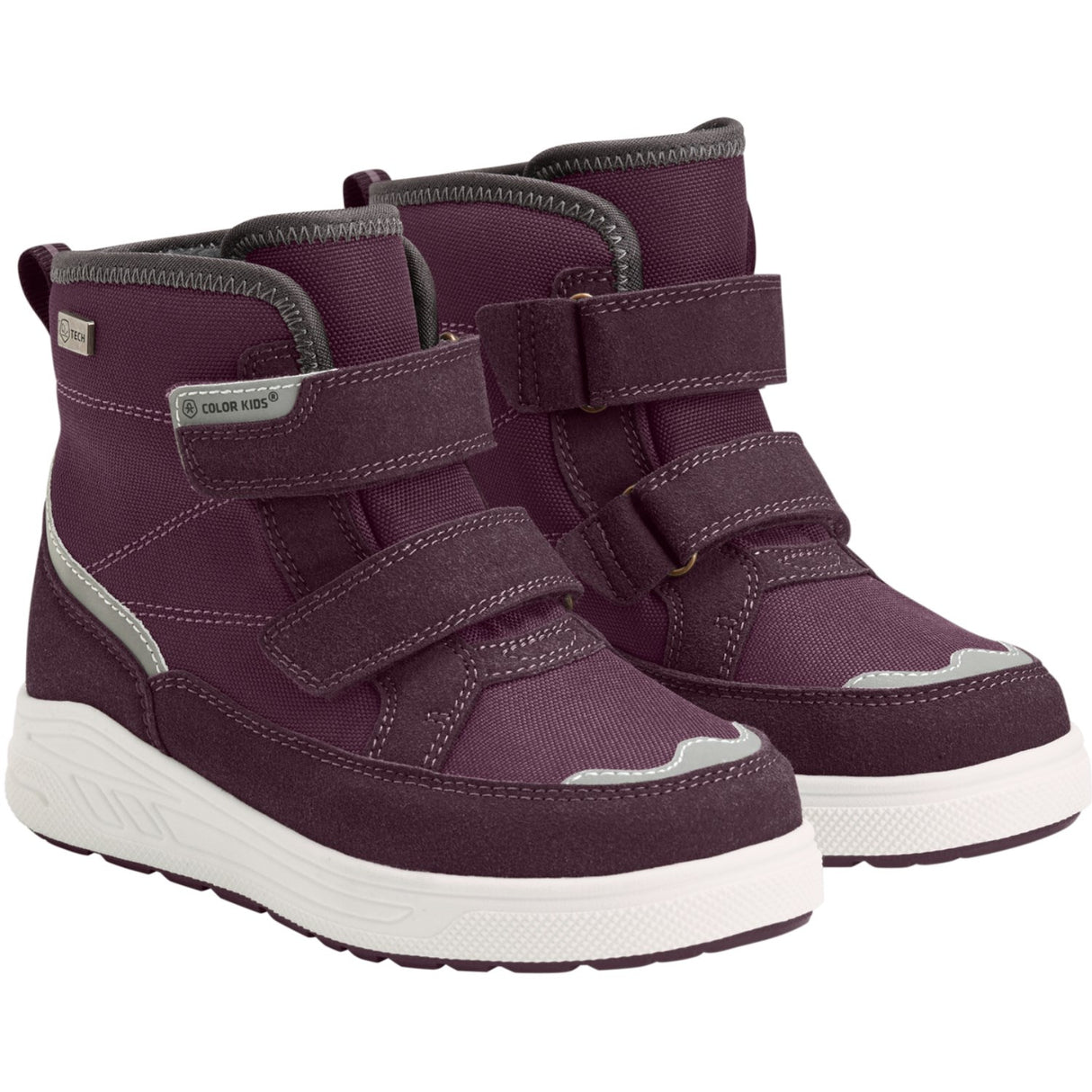 Color Kids Catawba Grape Stövlar M/ Kardborreband