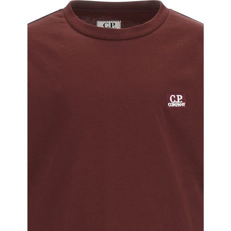 C.P. Company Borgogna Red Long Ärmar T-Shirt