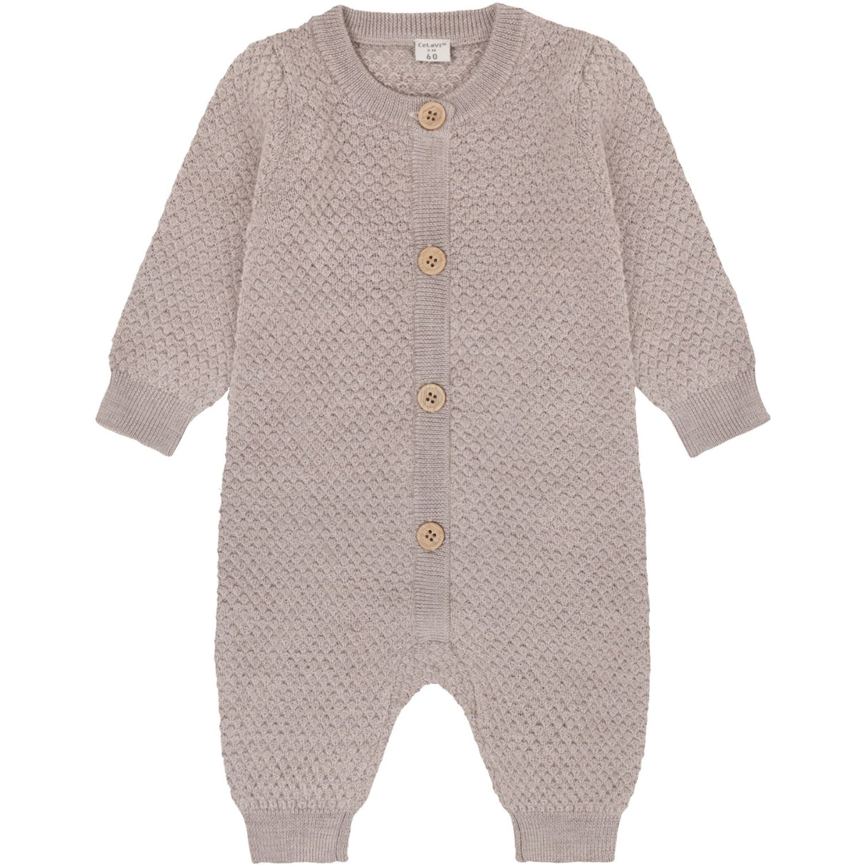 CeLaVi Mocha Meringue Melange Byxdress - Stickad