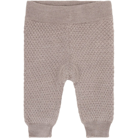 CeLaVi Mocha Meringue Melange Leggings - Stickad