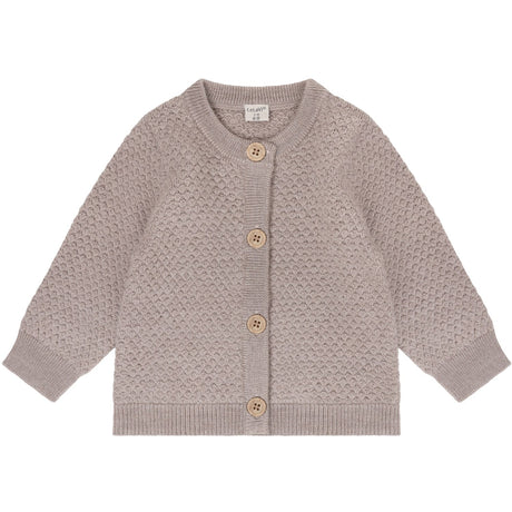 CeLaVi Mocha Meringue Melange Cardigan - Stickad