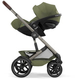 Cybex Moss Green Talos S Lux Tpe Inklusiv Foldbar Cot