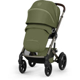 Cybex Moss Green Talos S Lux Tpe Inklusiv Foldbar Cot