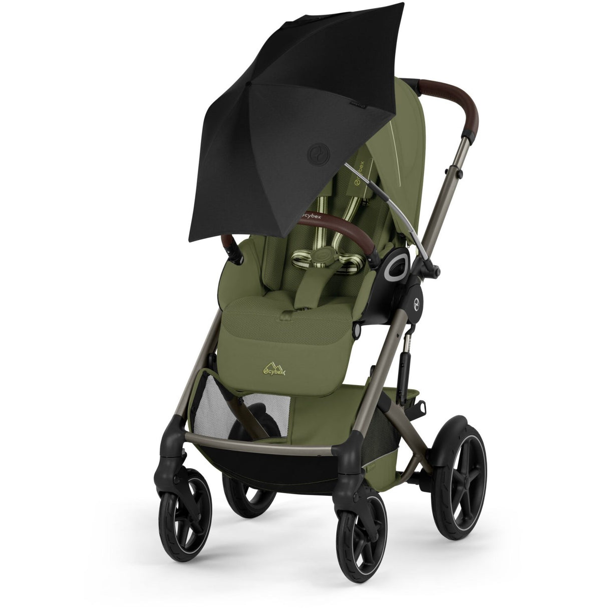 Cybex Moss Green Talos S Lux Tpe Inklusiv Foldbar Cot