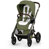 Cybex Moss Green Talos S Lux Tpe Inklusiv Foldbar Cot
