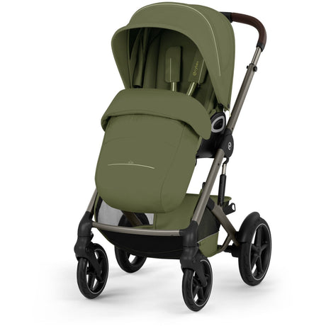 Cybex Moss Green Talos S Lux Tpe Inklusiv Foldbar Cot