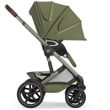 Cybex Moss Green Talos S Lux Tpe Inklusiv Foldbar Cot