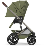 Cybex Moss Green Talos S Lux Tpe Inklusiv Foldbar Cot