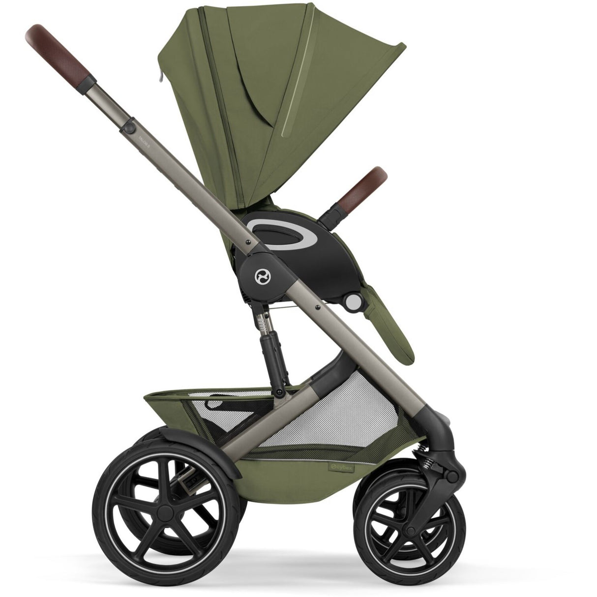 Cybex Moss Green Talos S Lux Tpe Inklusiv Foldbar Cot