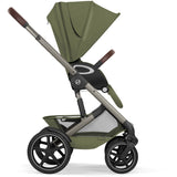 Cybex Moss Green Talos S Lux Tpe Inklusiv Foldbar Cot