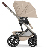 Cybex Almond Beige Talos S Lux Tpe Inklusiv Foldbar Cot