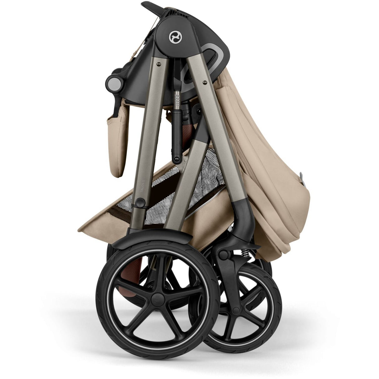 Cybex Almond Beige Talos S Lux Tpe Inklusiv Foldbar Cot