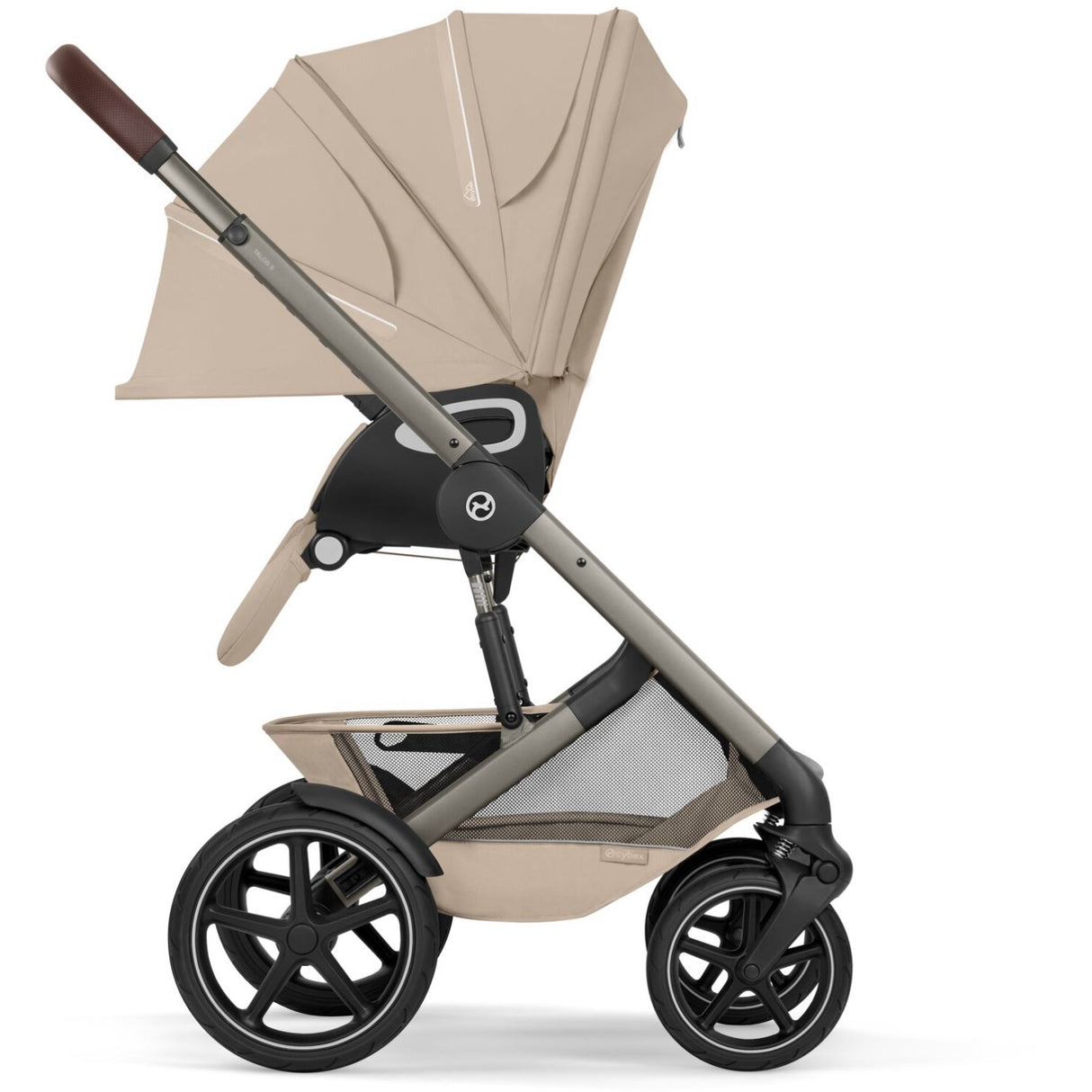 Cybex Almond Beige Talos S Lux Tpe Inklusiv Foldbar Cot