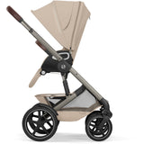 Cybex Almond Beige Talos S Lux Tpe Inklusiv Foldbar Cot