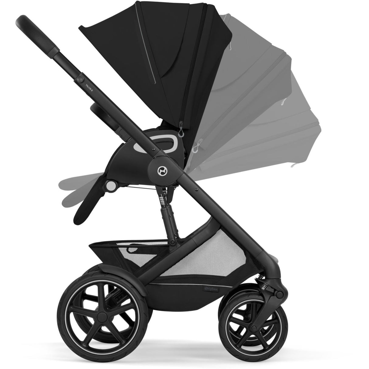 Cybex Moon Black Talos S Lux Blk Inklusiv Foldbar Cot