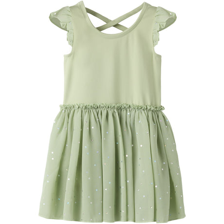 Name It Swamp Nmftulle Ss Klänning