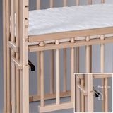 babybay® Natural Varnished Maxi Comfort Plus Co-sleeper