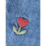 Name It Medium Blue Denim Embroided Nmfbella Mamma Dnm Emb Jeans 5526-Bp