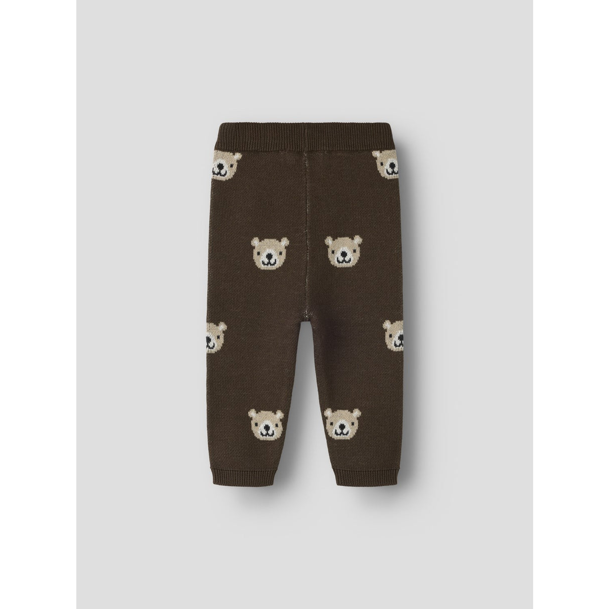 Name It Chocolate Brown Nbmneil Stickad Byxor
