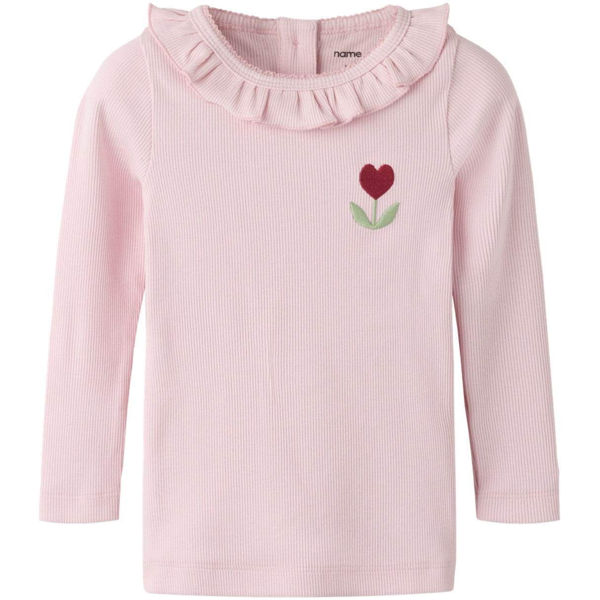 Name It Parfait Pink Nmfnaisy Ls Slim Topp