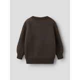 Name It Chocolate Brown Nmmnoah Ls Loose Stickad