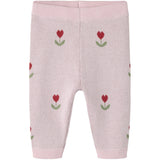 Name It Parfait Pink Nbfnela Stickad Byxor