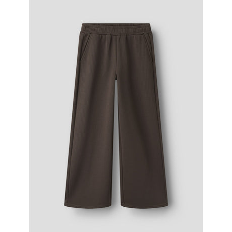 Name It Chocolate Brown Nkfnimja Wide Swe Byxor Unb
