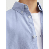 Jack & Jones Junior Cashmere Blue Jjeoxford Skjorta L/S Noos Jnr