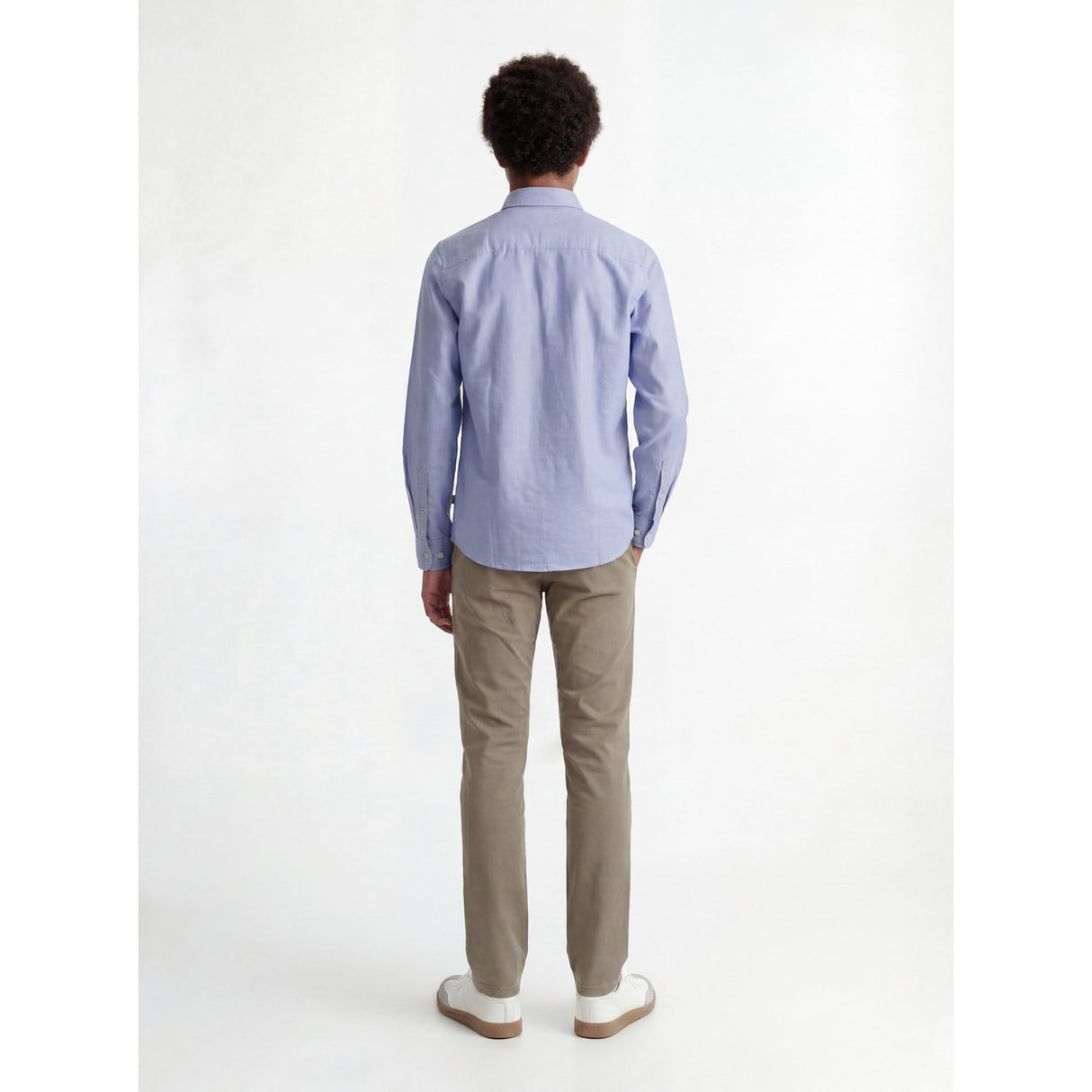 Jack & Jones Junior Cashmere Blue Jjeoxford Skjorta L/S Noos Jnr