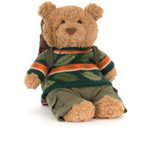 Jellycat Bartholomew Björn Hiking Outfit