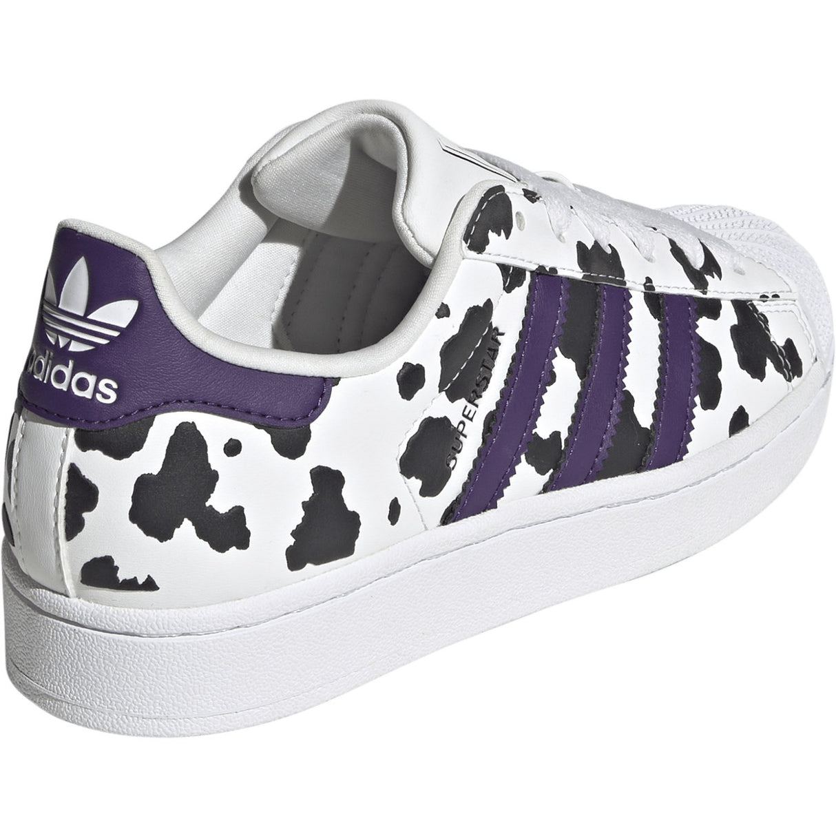 adidas Originals Crystal White Violet Ftwr White Superstar Ii J Sneakers